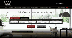 Desktop Screenshot of alianzaimoveis.com.br